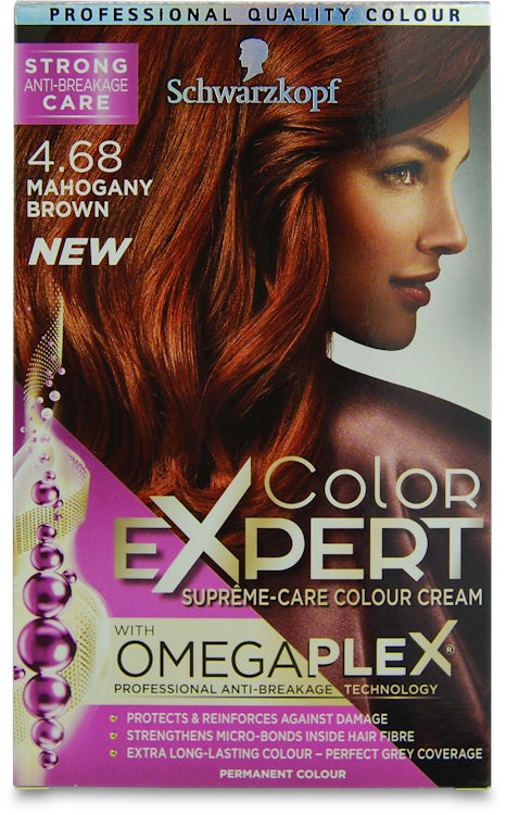 Schwarzkopf Color Expert Omegaplex Mahogany Brown 4.68 | medino