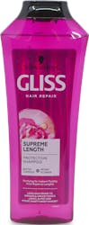 Schwarzkopf Gliss Hair Repair Supreme Length Shampoo 400ml