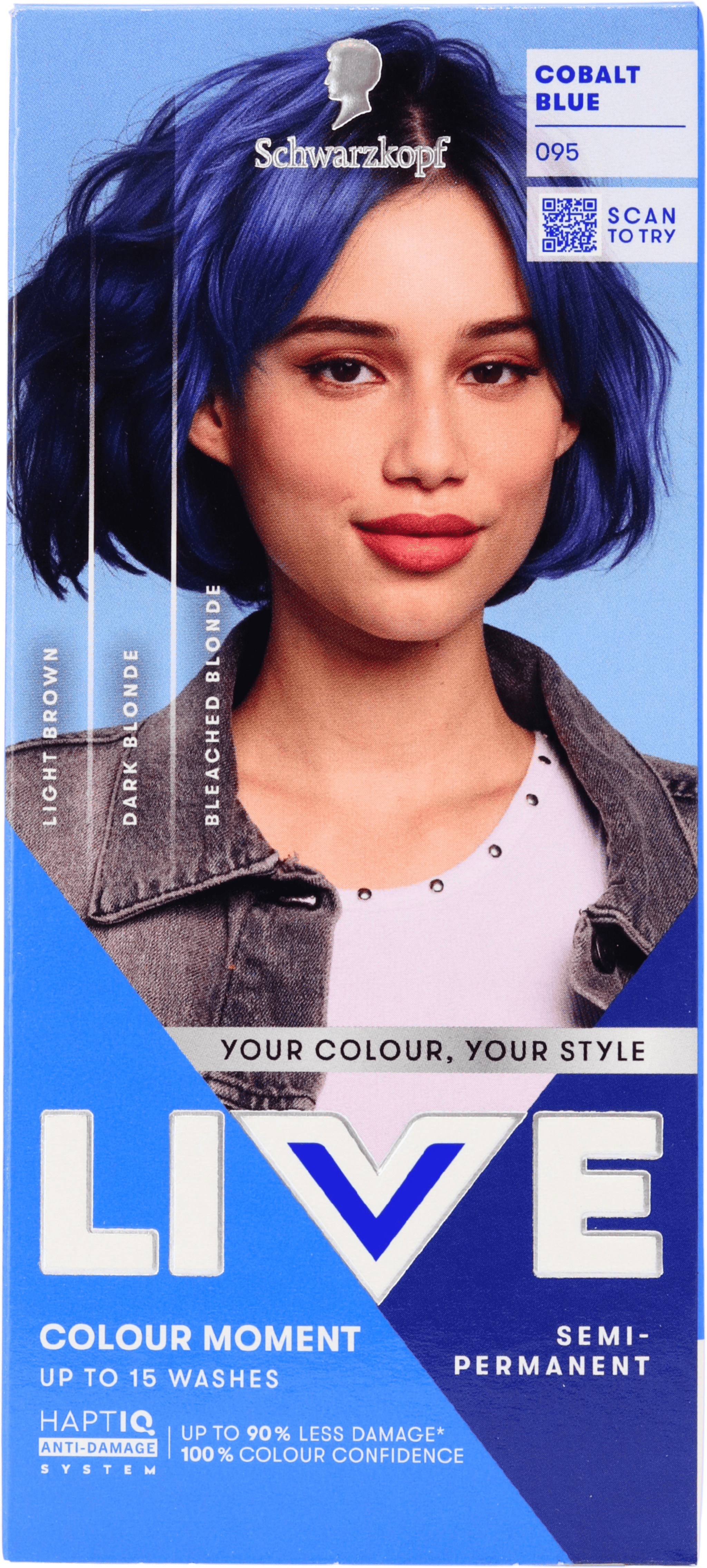 Schwarzkopf Live 095 Colbalt Blue