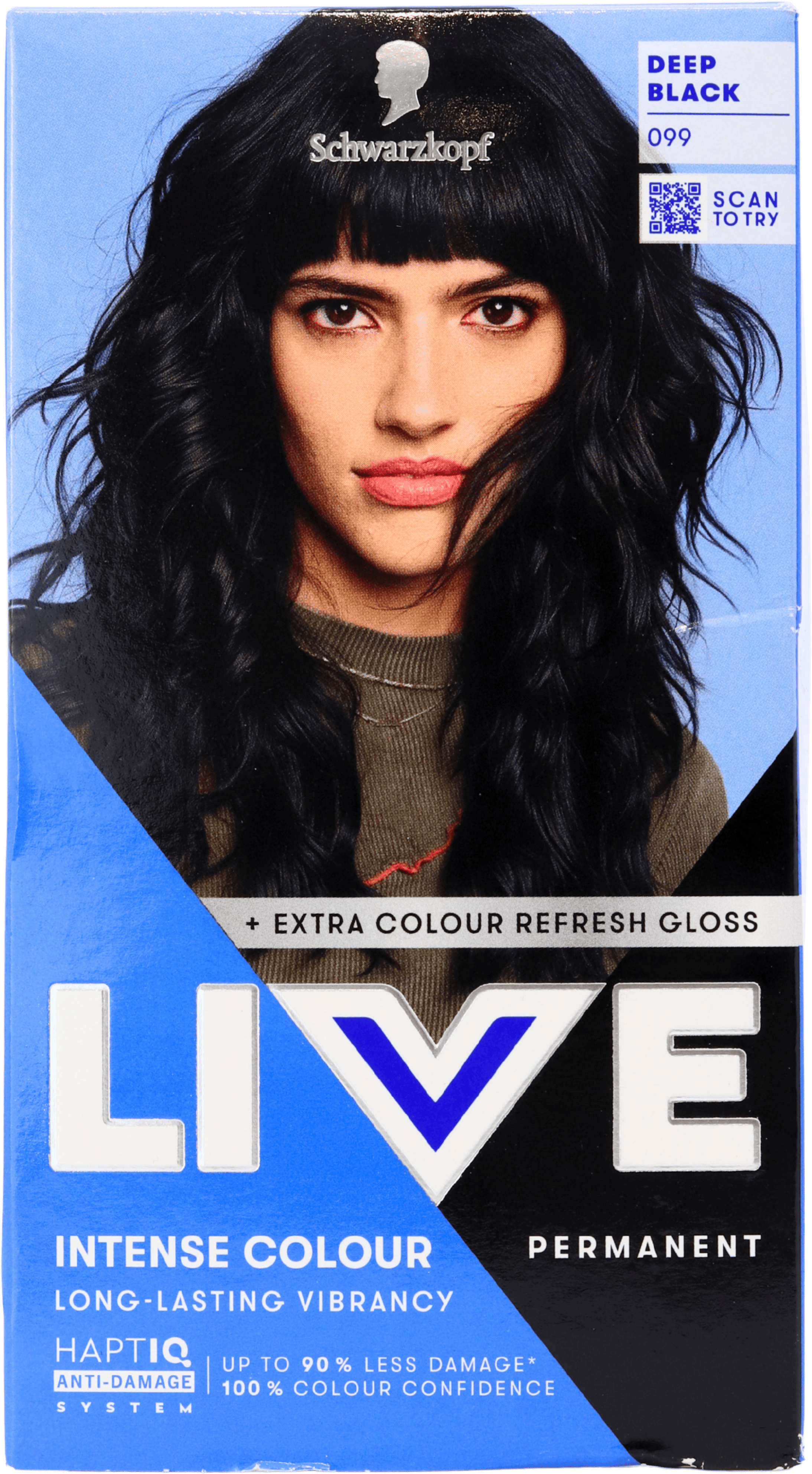 Schwarzkopf Live 99 Deep Black