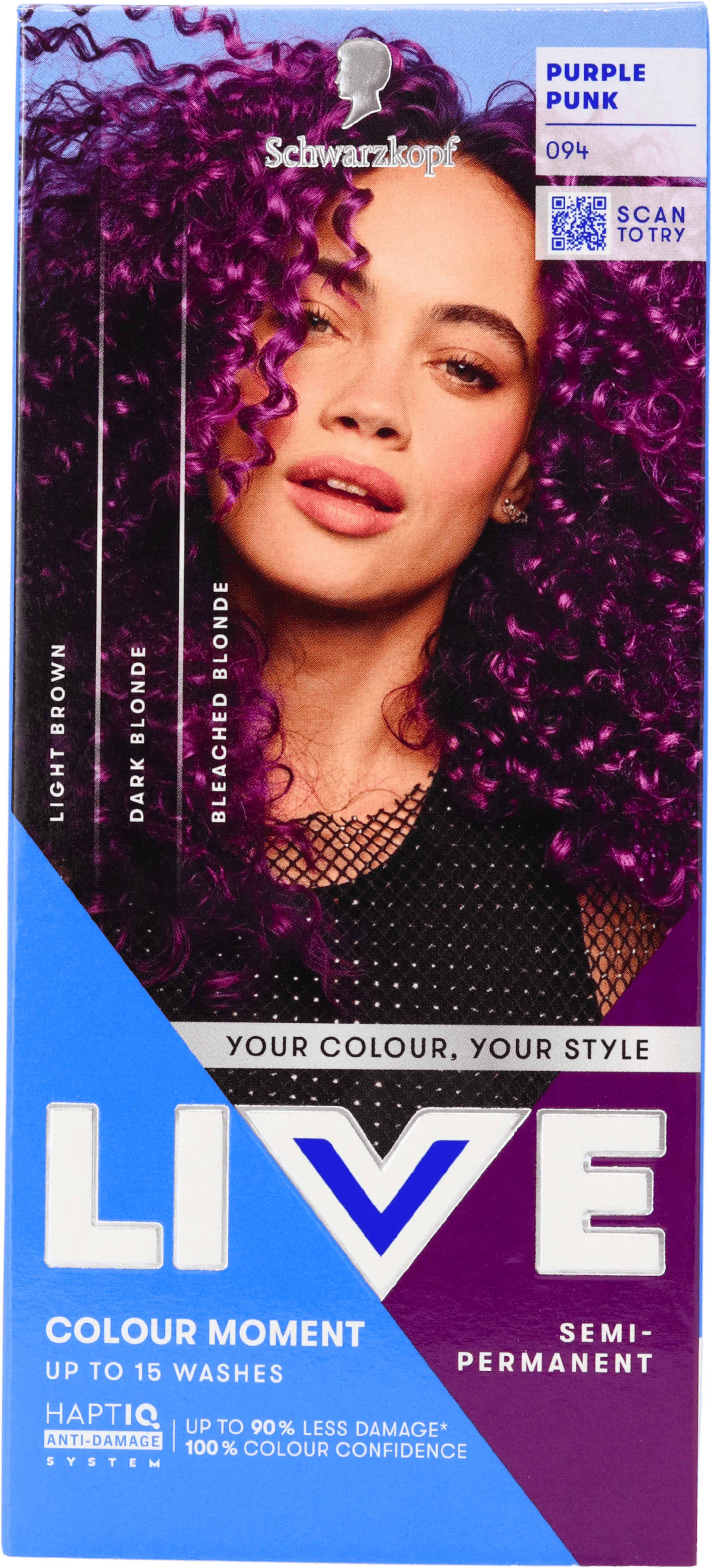 Schwarzkopf Live Ultra Brights 94 Purple Punk