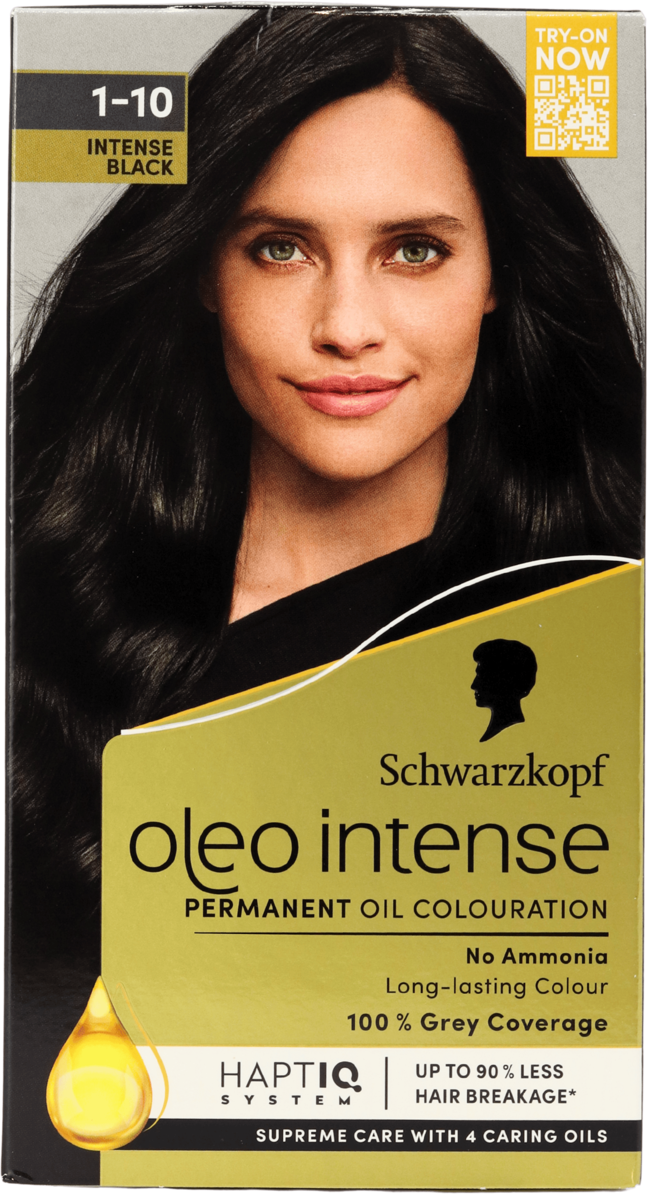 Schwarzkopf Oleo Intense 1-10 Intense Black Permanent Oil Colouration