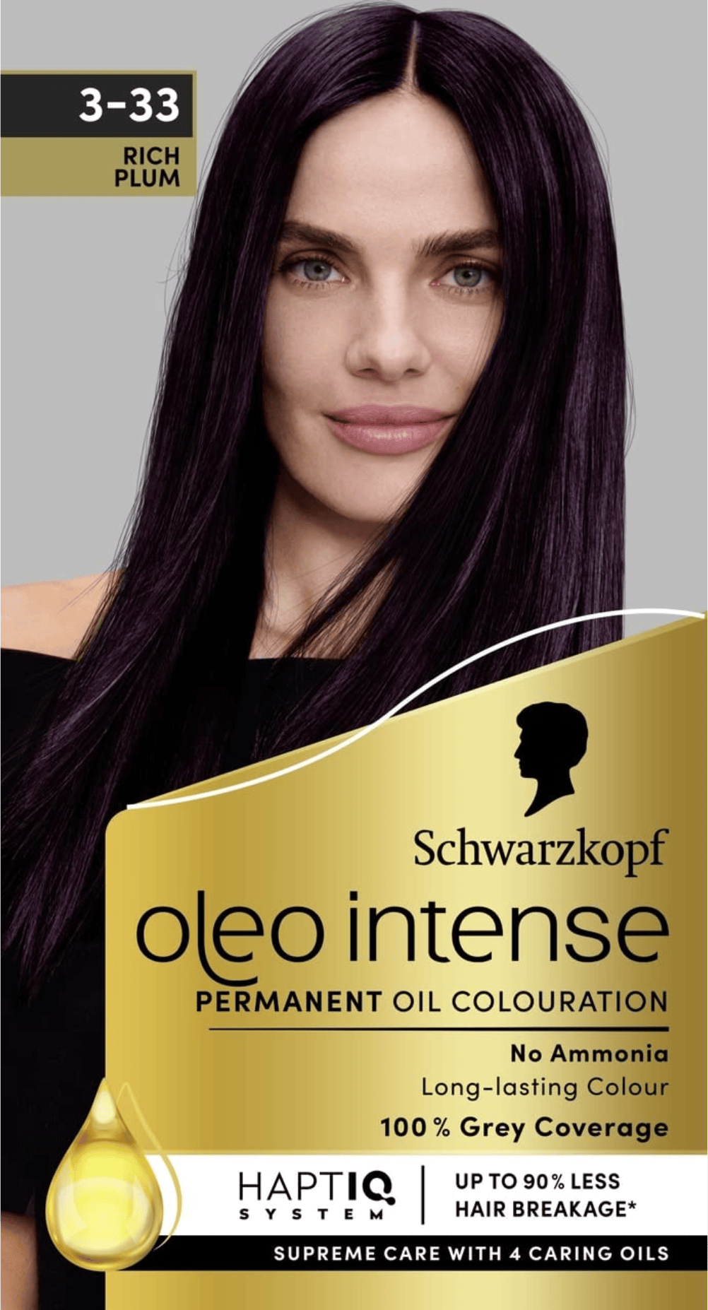 Schwarzkopf Oleo Intense 3-33 Rich Plum Permanent Oil Colouration