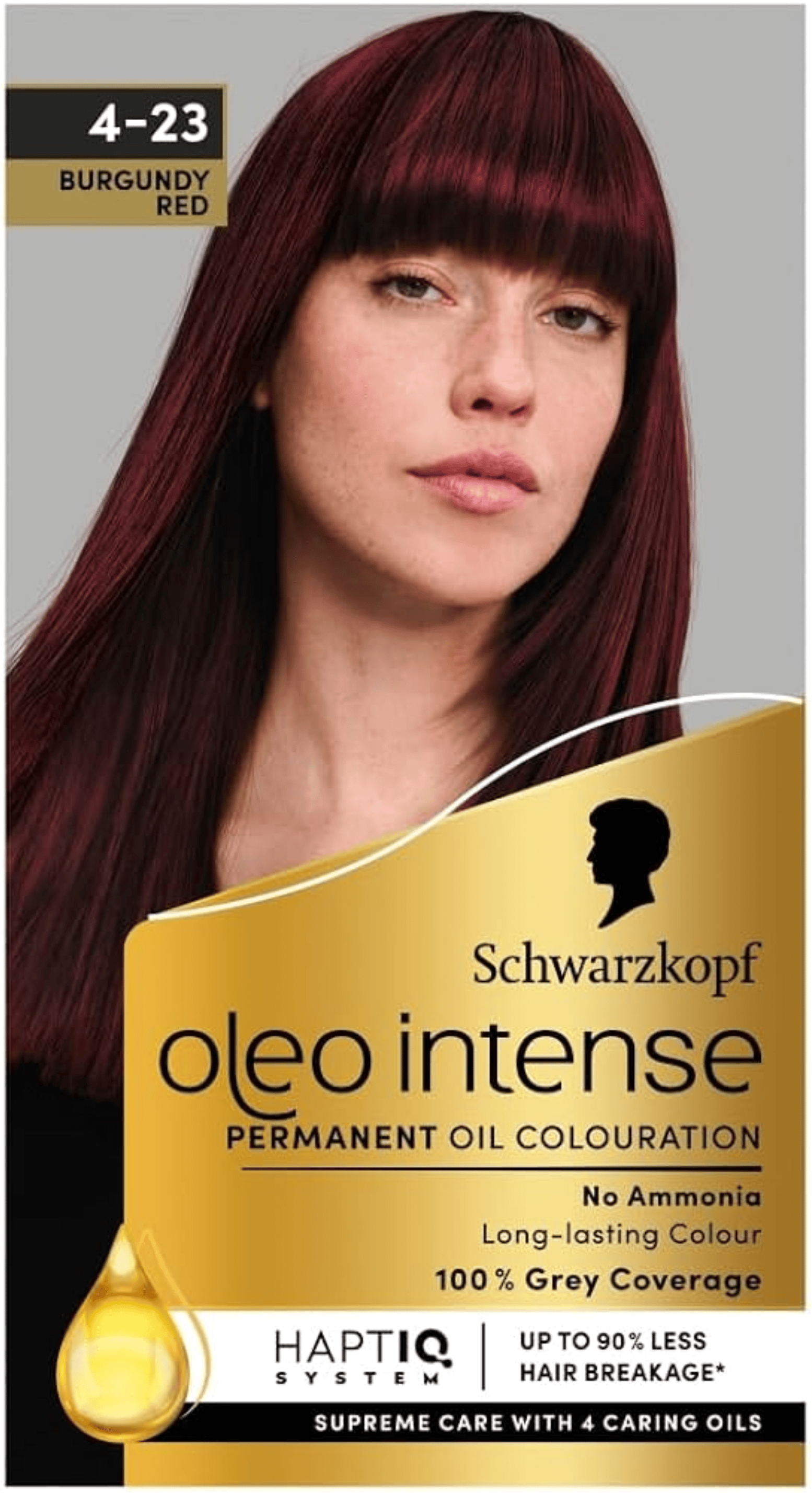 Schwarzkopf Oleo Intense 4-23 Burgundy Red Permanent Oil Colouration