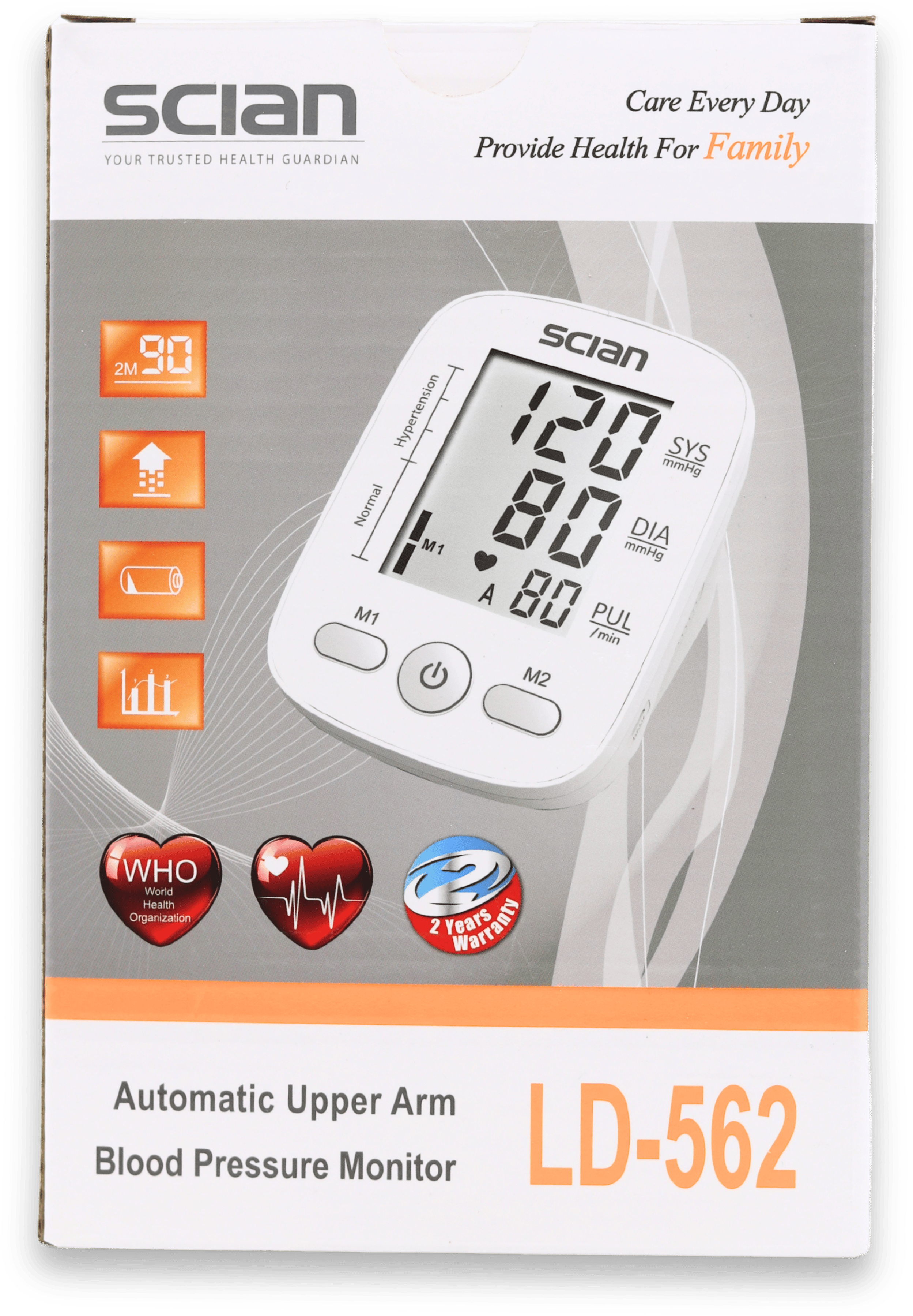 Scian Automatic Upper Arm Blood Pressure Monitor