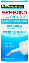 Seabond Denture Adhesive Cream Sensitive 40g