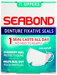 Seabond Denture Fixative Seals 15 Uppers