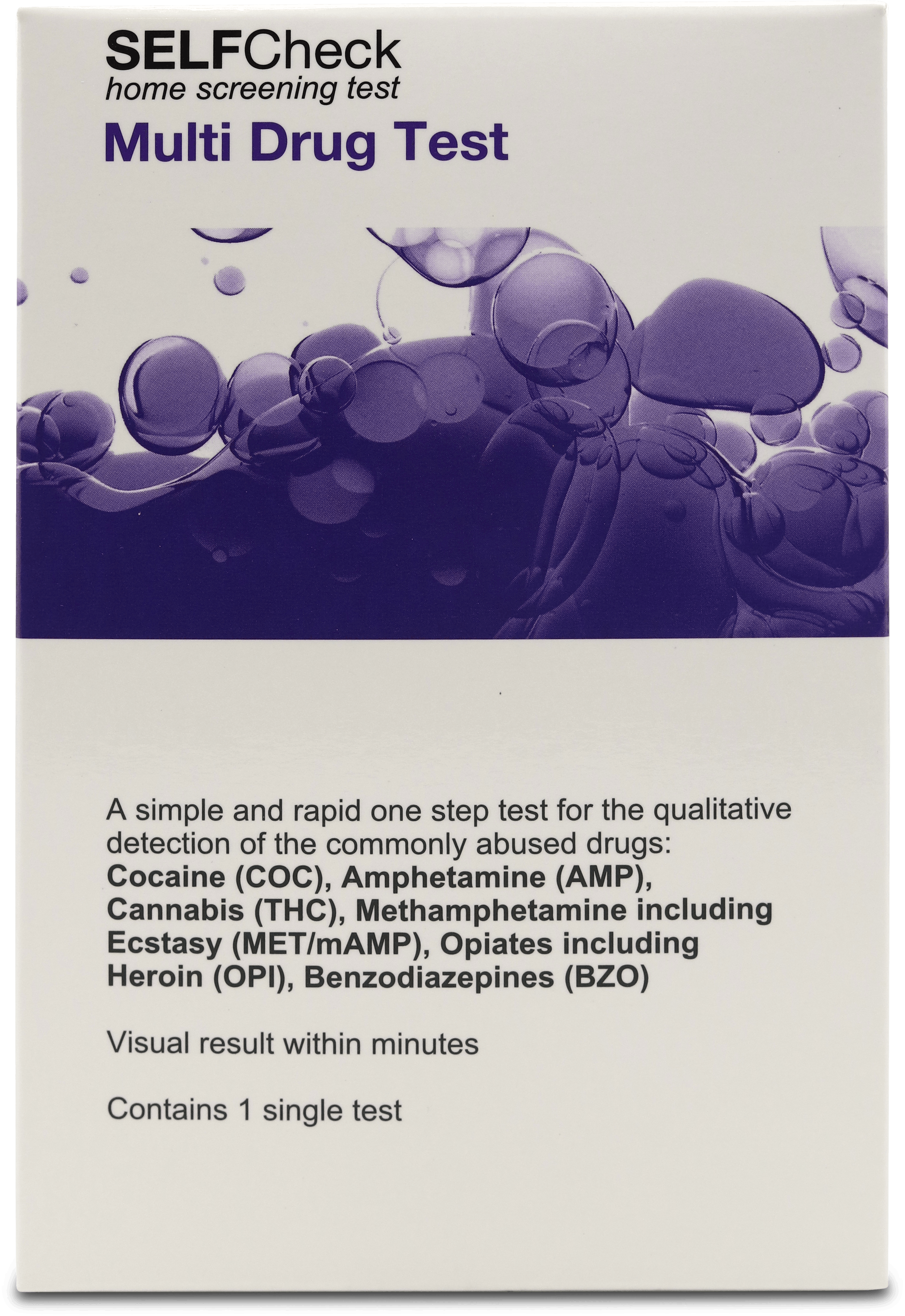 SelfCheck Multi-Drug Test Kit