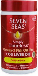 Seven Seas Cod Liver Oil One-A-Day 120 Capsules