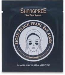 Shangpree Gold Black Pearl Eye Mask 1 Pair