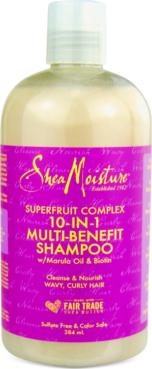 Photos - Hair Product Shea Moisture Superfruit 10-In-1 Multi Benefit Shampoo 379ml 