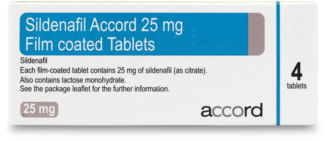 Sildenafil 25mg emc