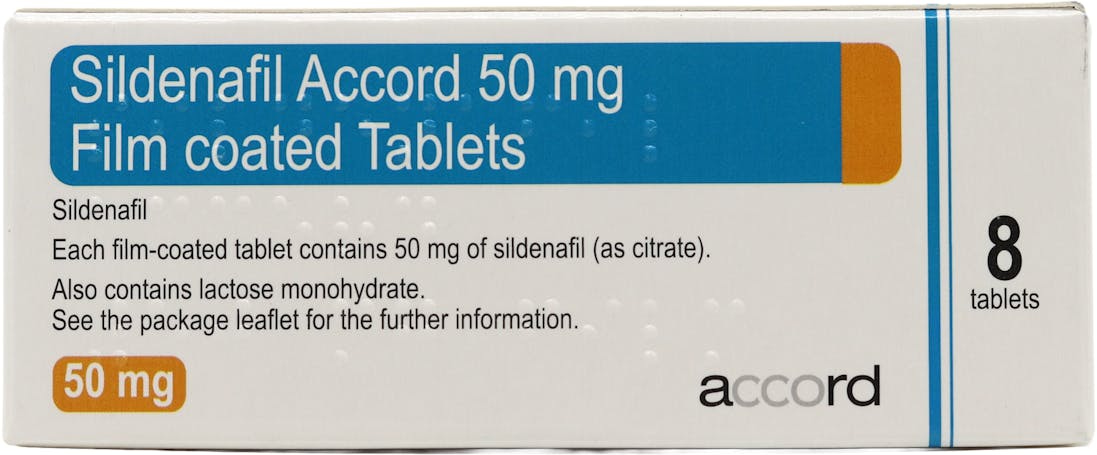 Sildenafil Accord 50mg (PGD) 8 Tablets - 2