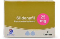 Sildenafil Film-Coated Tablets 25mg 8 Tablets