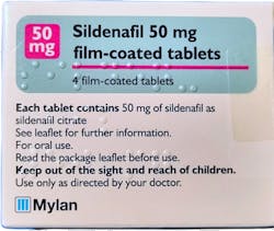 Sildenafil Mylan 50mg (PGD) 4 Tablets