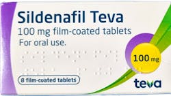 Sildenafil Teva 100mg (PGD) 8 Tablets