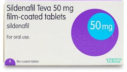 Sildenafil Teva 50mg (PGD) 8 Tablets