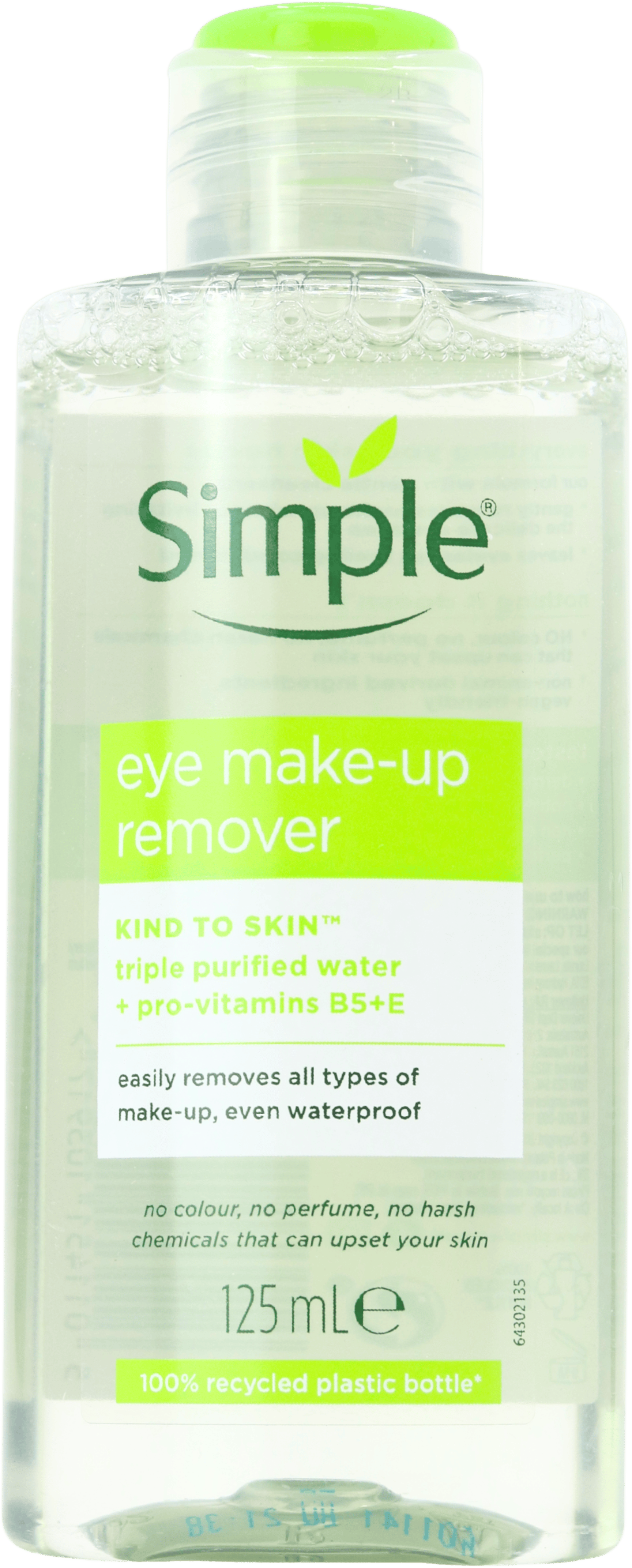 Simple Eye Makeup Remover 125ml