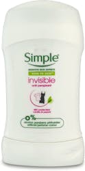 Simple Invisible Kiss Antiperspirant Deodorant Stick 40ml