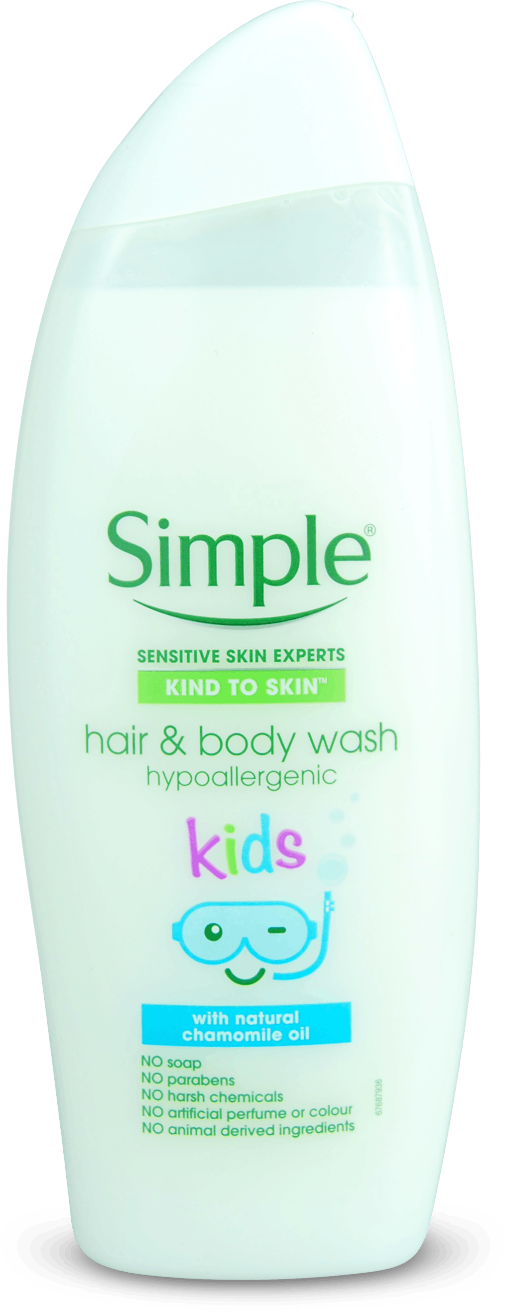 Simple Kids Hair Body Wash 500ml Medino   Simple Kids Hair And Body Wash 500ml 1513176738 