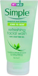 Simple Kind To Skin Refreshing Facial Gel Wash 150ml