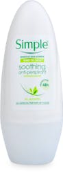 Simple Kind To Skin Soothing Antiperspirant Roll On 50ml