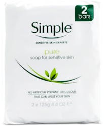 Simple Soap Twin Pack 125g
