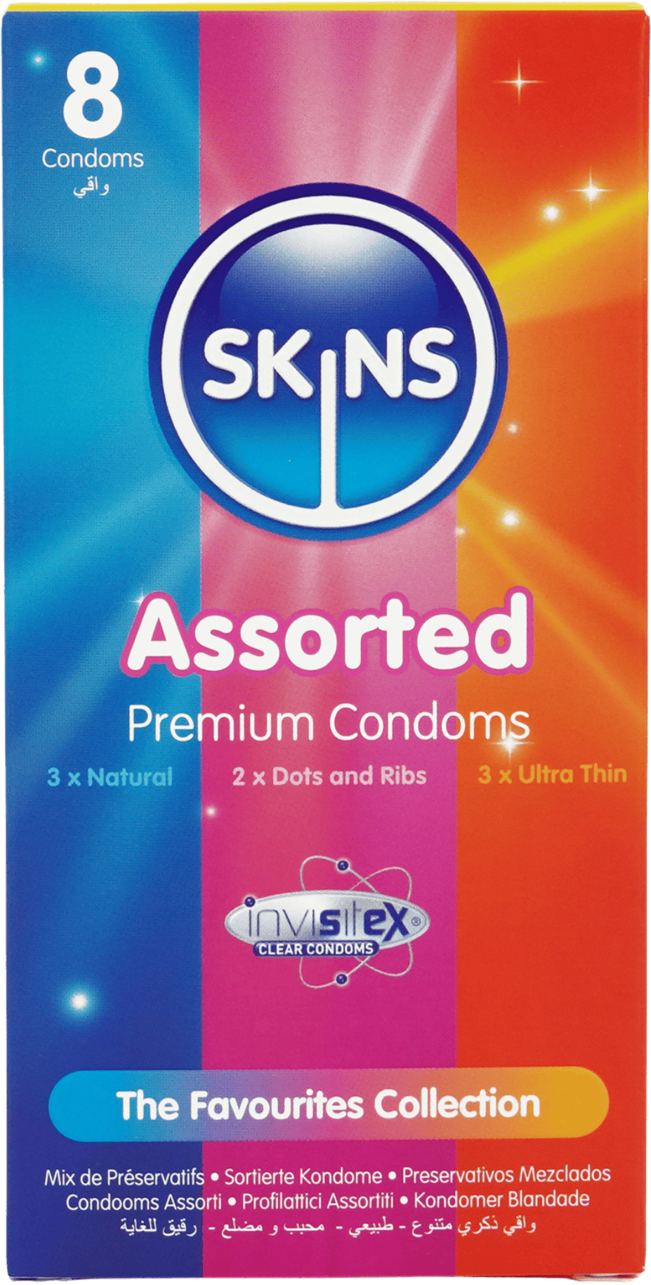 Skins Assorted 8 Pack