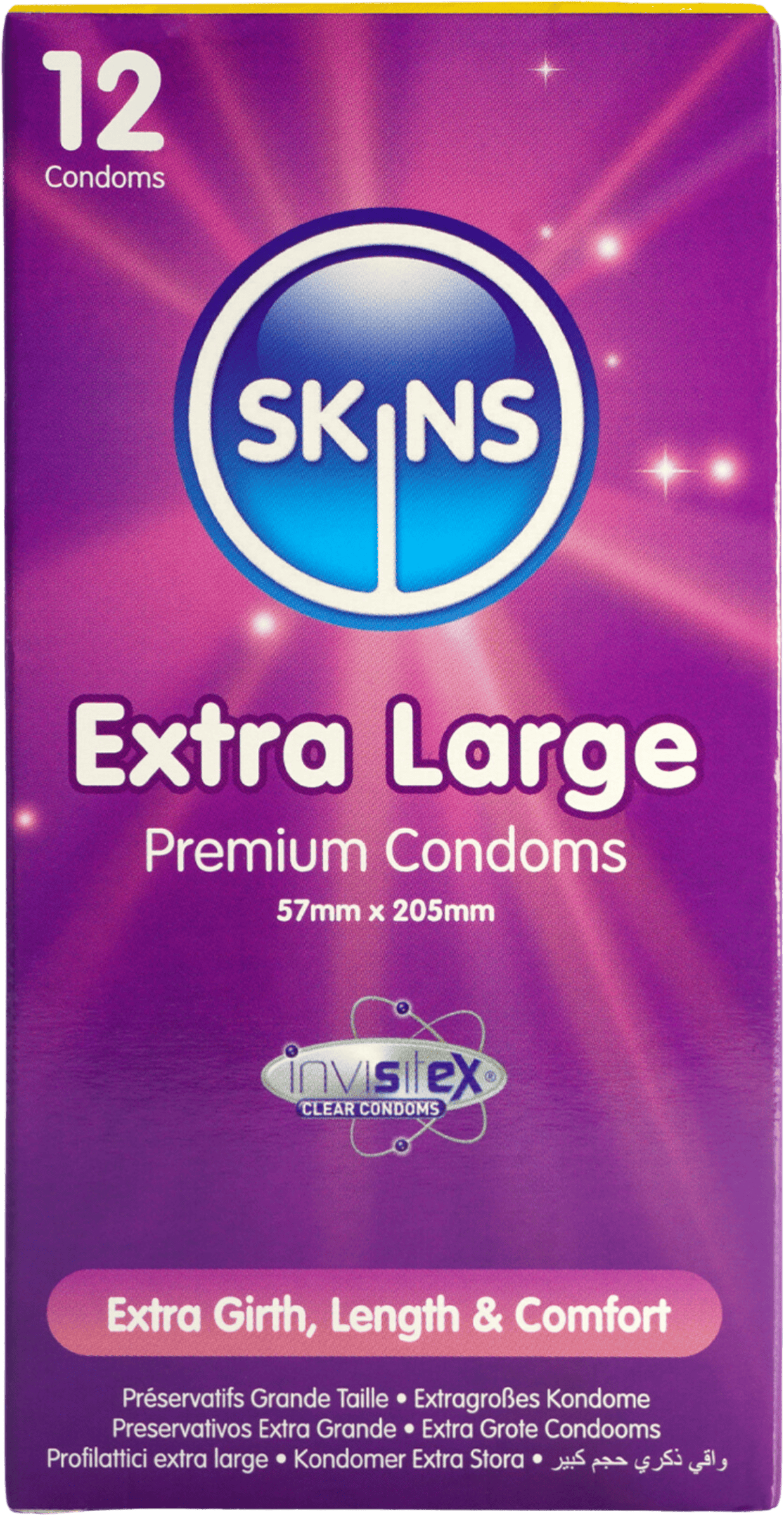 Skins Extra Large Condoms 12 Pack