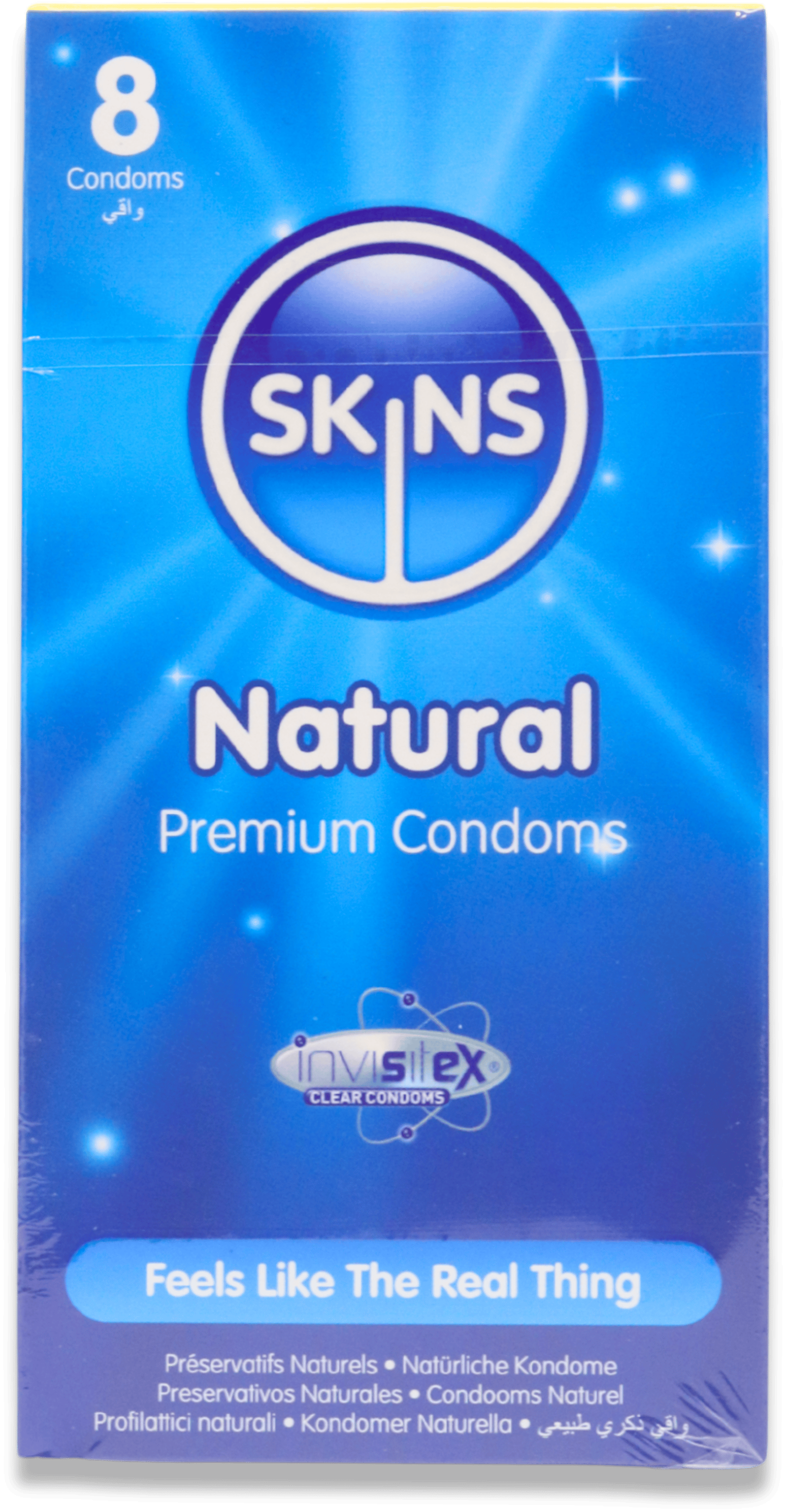 Skins Natural Condoms 8 Pack