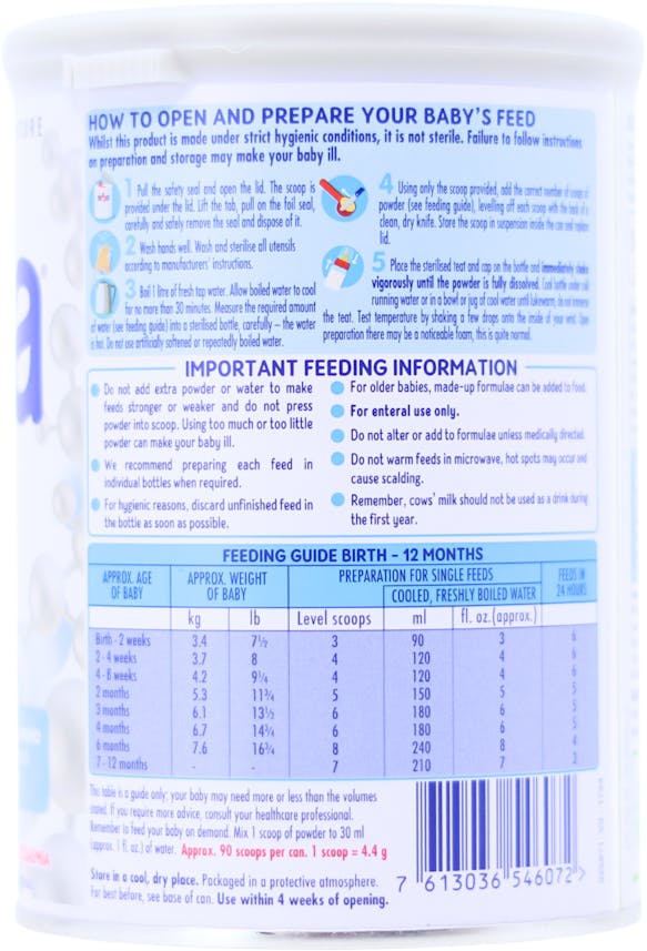 SMA Lactose Free Formula From Birth 400g - 2