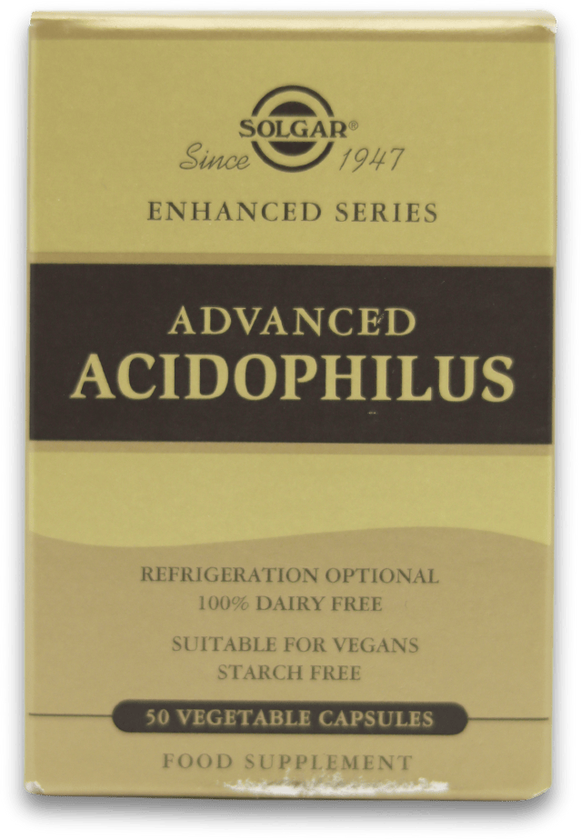 Solgar Advanced Acidophilus 50 Capsules