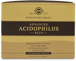 Solgar Advanced Acidophilus Plus 120 Capsules