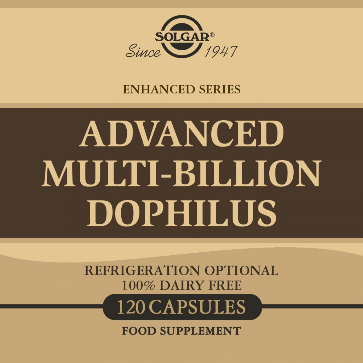 Solgar Advanced Multi-Billion Dophilus 120 Capsules