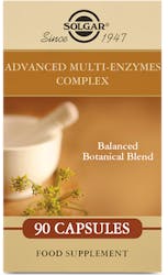 Solgar Advanced Multi-Enzymes Complex 90 Vegetable Capsules