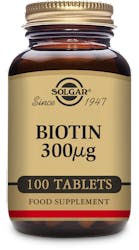 Solgar Biotin 300µg 100 Tablets