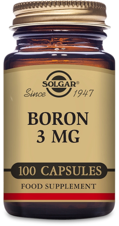 Photos - Vitamins & Minerals SOLGAR Boron 3mg 100 Capsules 