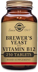 Solgar Brewer's Yeast with Vitamin B12 250 Tablets
