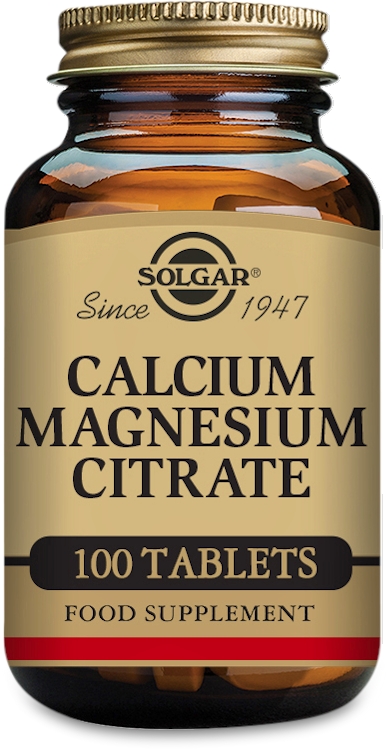 Photos - Vitamins & Minerals SOLGAR Calcium Magnesium Citrate 100 Tablets 