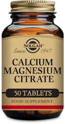Solgar Calcium Magnesium Citrate 50 Tablets