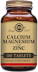 Solgar Calcium Magnesium Plus Zinc 100 Tablets