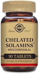 Solgar Chelated Solamins Multimineral inc. Iodine 90 Tablets