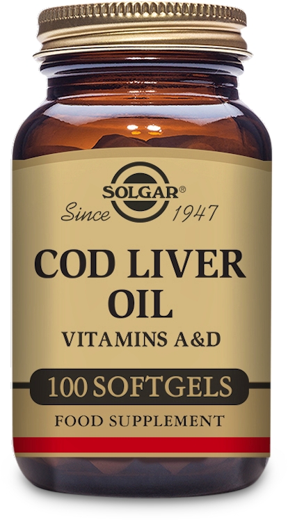 Photos - Vitamins & Minerals SOLGAR Cod Liver Oil 100 Softgels 