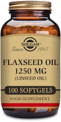 Solgar Cold Pressed Flaxseed Oil 1250mg 100 Softgels