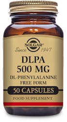 Solgar Dlpa (Dl-Phenylalanine) 500mg 50 Capsules