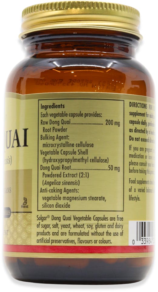 Solgar Dong Quai 100 Capsules - 2