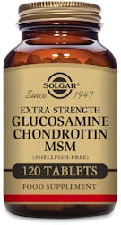 Solgar Extra Strength Glucosamine Chondroitin MSM 120 Tablets
