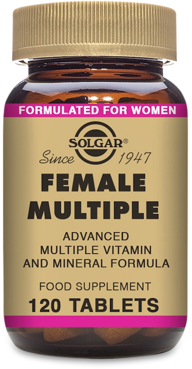 Photos - Vitamins & Minerals SOLGAR Female Multiple 120 Tablets 