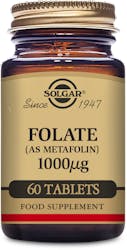 Solgar Folate 1000mcg (As Metafolin) 60 Tablets