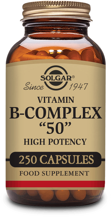 Solgar Formula Vitamin B-Complex "50" High Potency 250 Capsules | Medino